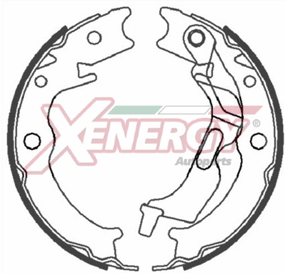 Jeu de mâchoires de frein AP XENERGY X50504