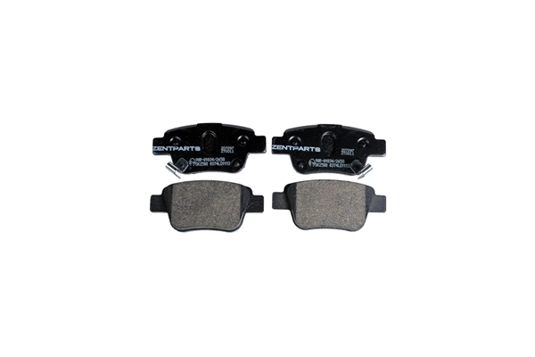 Kit de plaquettes de frein, frein à disque ZentParts Z07297