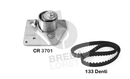 Kit de courroie crantée BREDA LORETT KCD0037