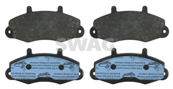 Kit de plaquettes de frein, frein à disque SWAG 50 91 6037