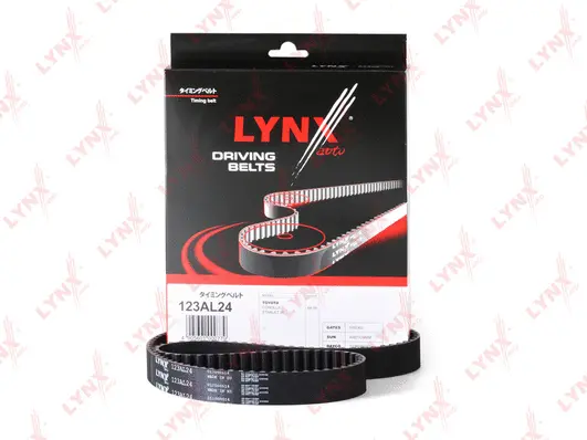 Courroie crantée LYNXAUTO 123AL24