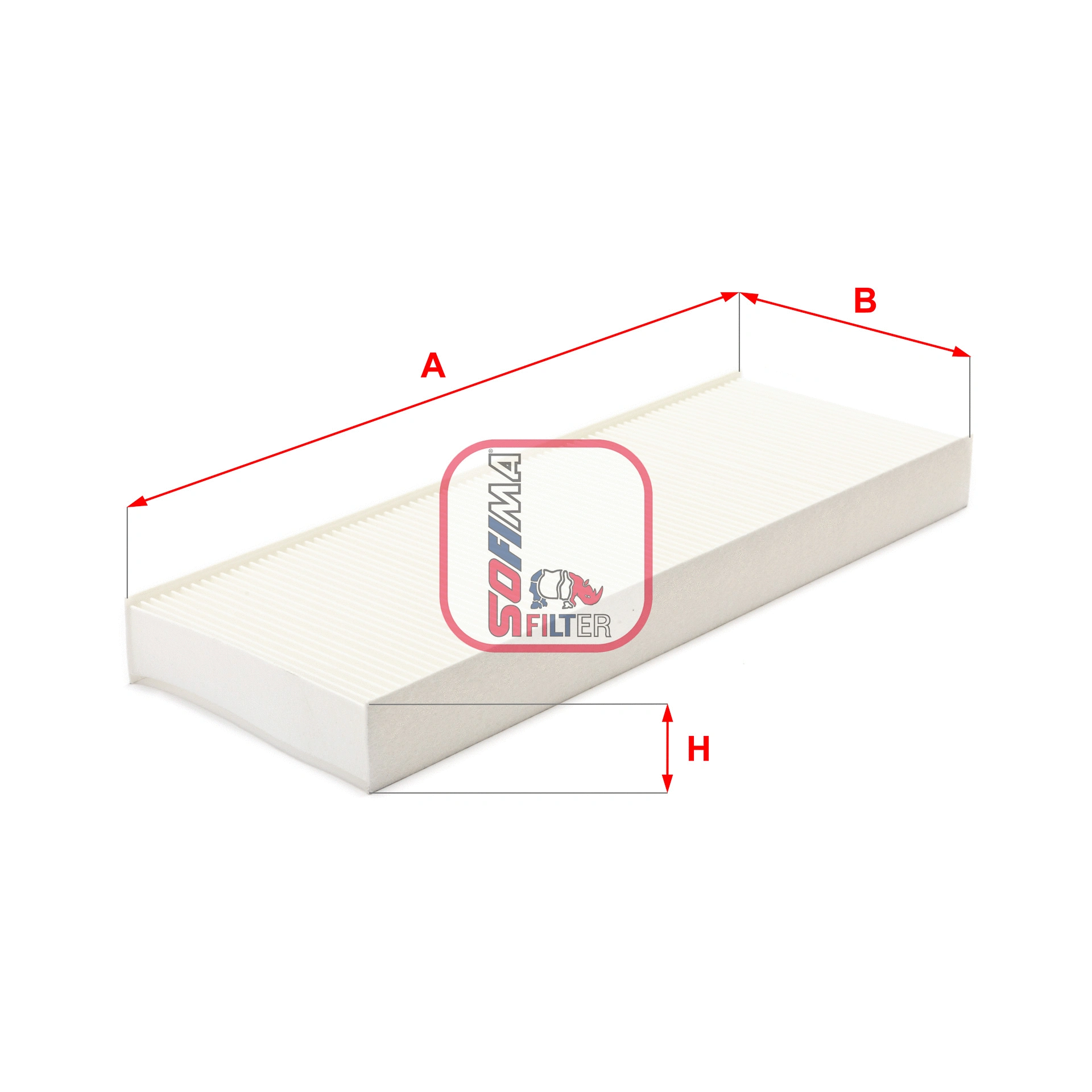 Filtre, air de l'habitacle SOFIMA S 3072 C