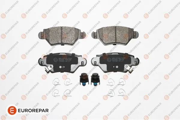 Kit de plaquettes de frein, frein à disque EUROREPAR 1617255180
