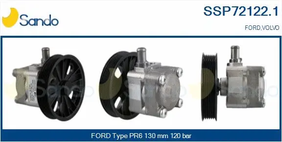 Pompe hydraulique, direction SANDO SSP72122.1