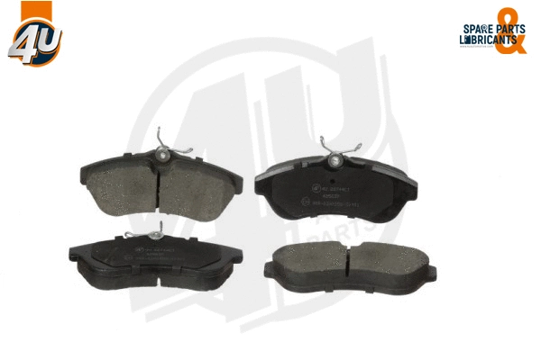 Kit de plaquettes de frein, frein à disque 4U Autoparts 22744CI
