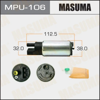 Pompe à carburant MASUMA MPU-106