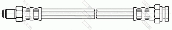 Flexible de frein GIRLING 9002439