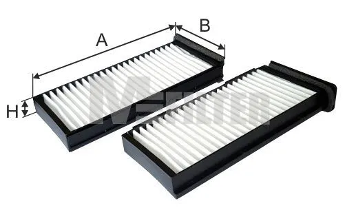 Filtre, air de l'habitacle MFILTER K 9140-2