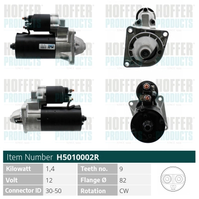 Démarreur HOFFER H5010002R