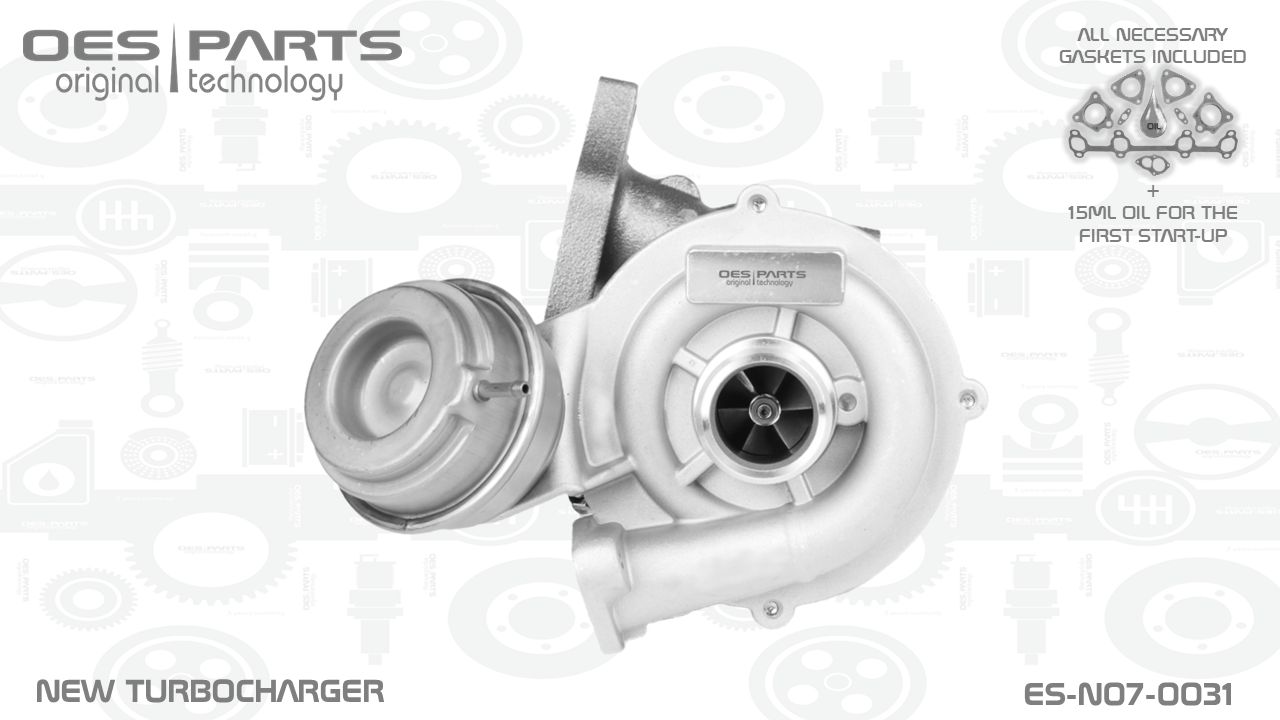 Turbocompresseur, suralimentation OES PARTS ES-N07-0031