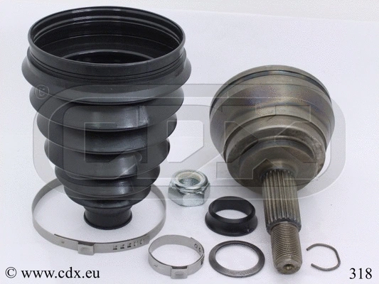 Jeu de joints, arbre de transmission CDX 318