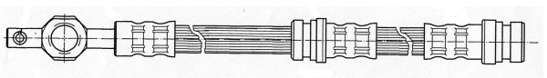 Flexible de frein CEF 511808