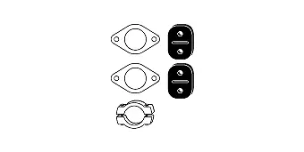 Kit d'assemblage, catalyseur HJS 82 36 8240