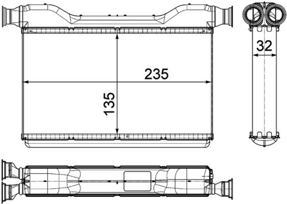 Système de chauffage MAHLE AH 189 000P