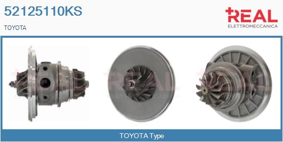 Groupe carter, turbocompresseur REAL 52125110KS