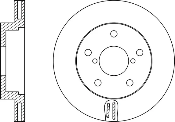 Disque de frein FIT FR0606V
