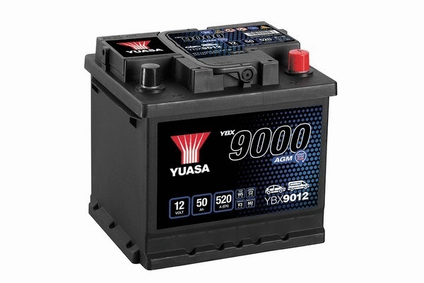 Batterie de démarrage YUASA YBX9012