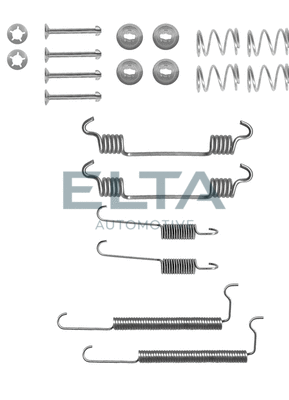 Kit d'accessoires, mâchoire de frein ELTA AUTOMOTIVE EA8019