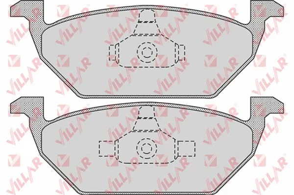 Kit de plaquettes de frein, frein à disque VILLAR 626.0730