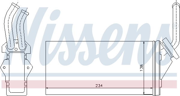 Système de chauffage NISSENS 71142