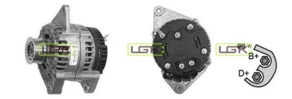 Alternateur LGK 441043