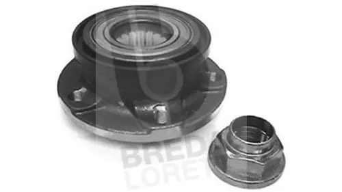 Kit de roulements de roue BREDA LORETT KRT2533