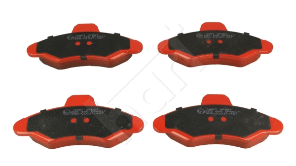 Kit de plaquettes de frein, frein à disque HART 223 688