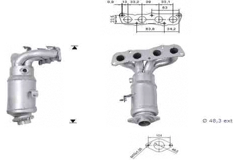 Catalyseur VEGAZ GmbH TK-842