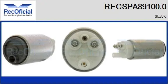 Pompe à carburant RECOFICIAL RECSPA89100.0