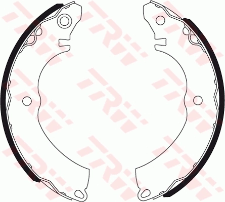 Jeu de mâchoires de frein TRW GS7358
