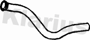 Tuyau d'échappement KLARIUS 120237