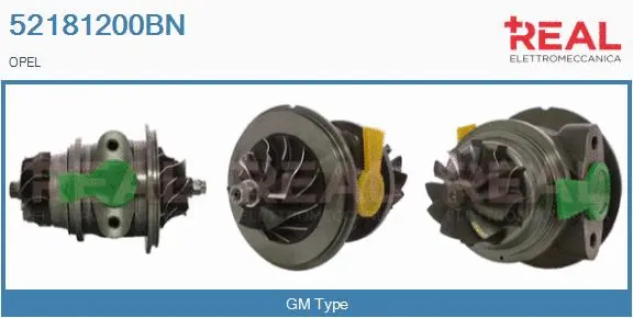 Groupe carter, turbocompresseur REAL 52181200BN