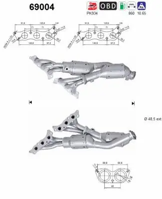 Catalyseur AS 69004
