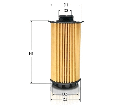 Filtre à huile TECNECO FILTERS OL2204E