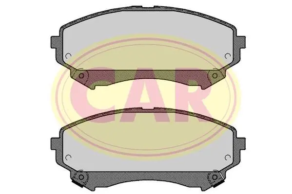 Kit de plaquettes de frein, frein à disque CAR PNT8771
