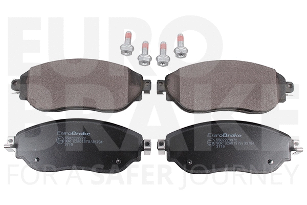 Kit de plaquettes de frein, frein à disque EUROBRAKE 5502223972