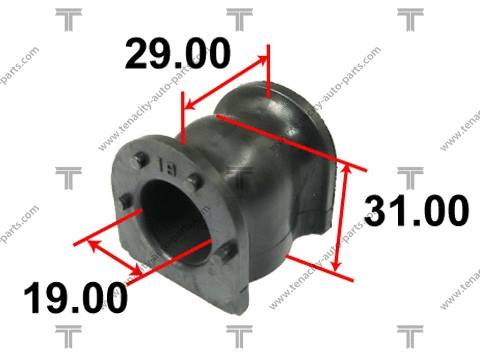 Suspension, stabilisateur TENACITY ASBHO1029