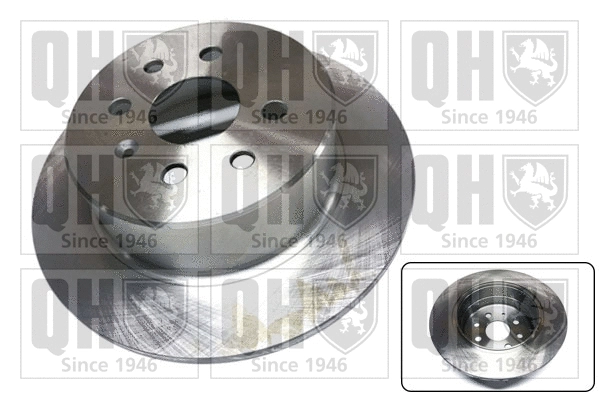 Disque de frein QUINTON HAZELL BDC4596