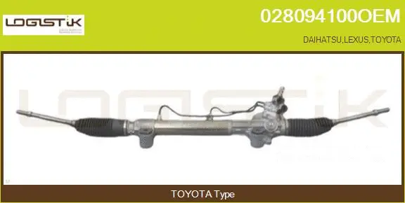 Crémaillère de direction LGK 028094100OEM