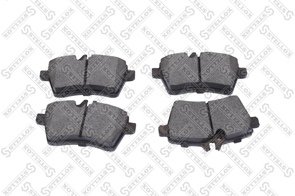 Kit de plaquettes de frein, frein à disque STELLOX 1155 000B-SX