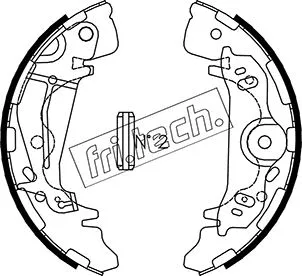 Jeu de mâchoires de frein fri.tech. 1046.217