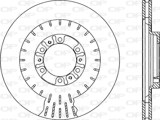 Disque de frein OPEN PARTS BDR2125.20