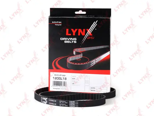 Courroie crantée LYNXAUTO 120GL18