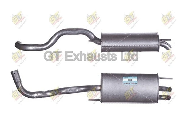 Silencieux arrière GT Exhausts GVW393