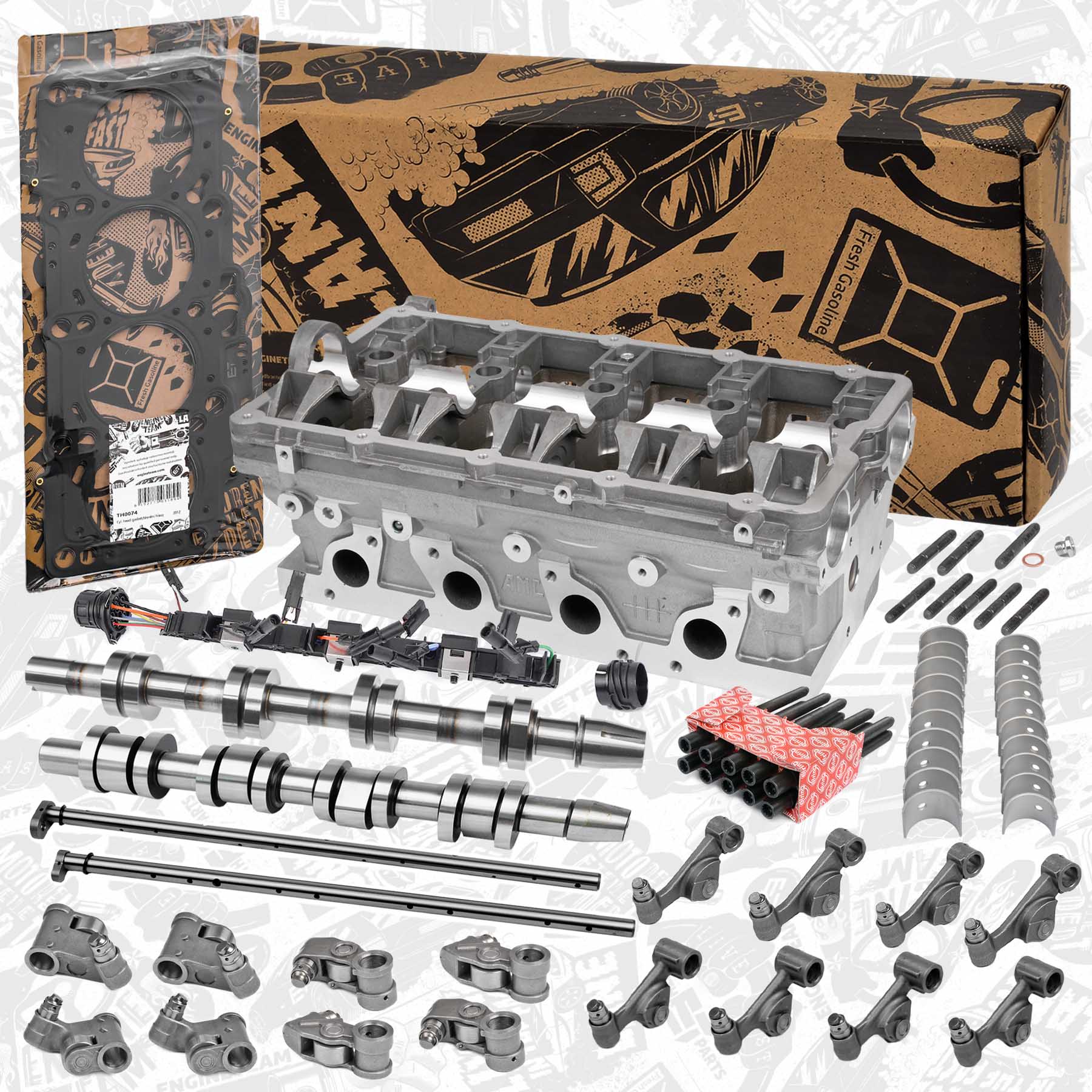 Kit de réparation, culasse ET ENGINETEAM HL0127VR3
