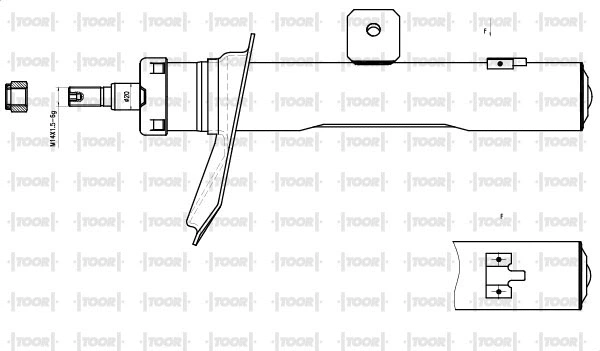 Amortisseur TOOR SG11550