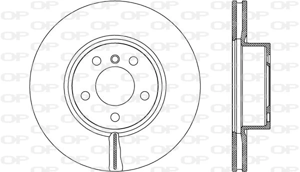 Disque de frein OPEN PARTS BDR2629.20