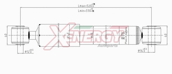 Amortisseur AP XENERGY X319343