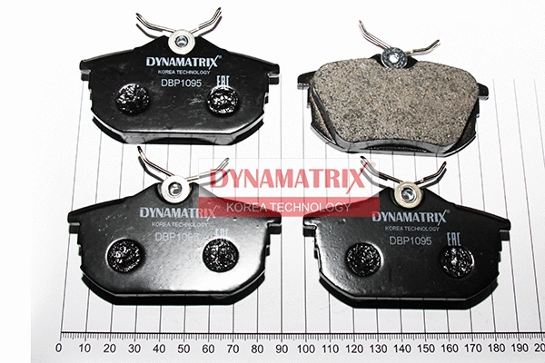 Kit de plaquettes de frein, frein à disque DYNAMATRIX DBP1095