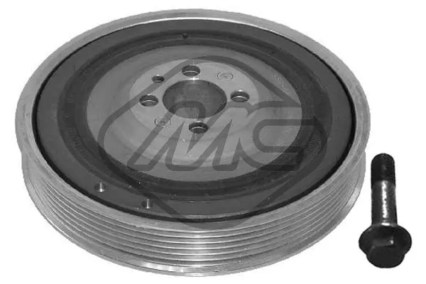 Kit de poulies, vilebrequin Metalcaucho 14308